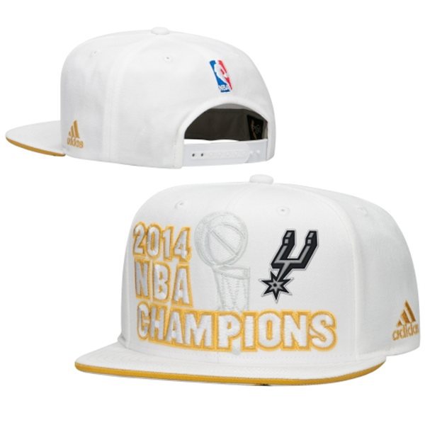 San Antonio Spurs adidas 2014 NBA Finals Champions Locker Room Snapback Hat XDF 0701
